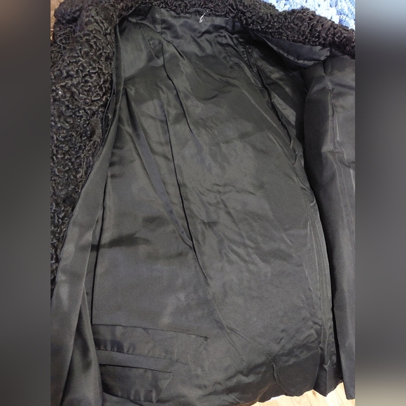 Vintage Black Persian Fur Midi Coat - Medium - Excellent condition - Picture 9 of 10